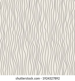 Seamless linear pattern. Geometric weave backdrop. Graphic print texture for fabric design template. Vector illustration monochrome background