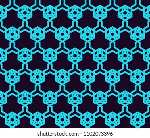 Seamless linear pattern. Stylish texture with repeating geometric shapes.