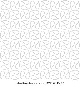 Seamless linear pattern with thin curl lines and scrolls. Elegant line with knots and loops. Vector rapport to fill the background, laser engraving and cutting. Seamless linear pattern with thin curl lines and scrolls. Elegant line with knots and loops. Vector rapport to fill the background, laser engraving and cutting.
