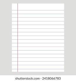 Seamless lined paper. EPS file 66.