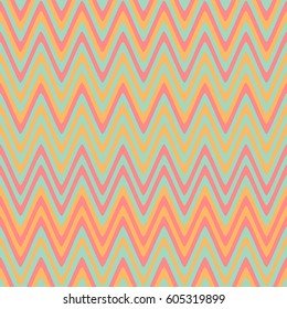 Seamless lines background with colorful stripes. Vector repeating texture.