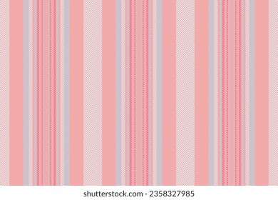 Seamless lines background of pattern texture vector with a textile vertical fabric stripe in light and cyan colors.