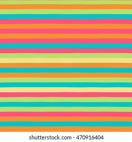 Seamless lines background with stripes of fresh colors