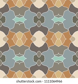 Seamless Lines geometric Colorful Pattern. Abstract Background Design, Vector illustration