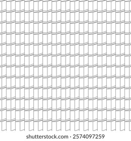 Seamless lines mosaic pattern modern stylish vector background