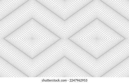 Seamless Lines Motifs Pattern for Decoration, Background, Texture, Website or Graphic Design Element. Vector Illustration