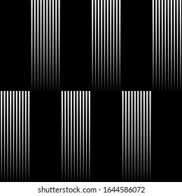 Seamless lines print. Striped background. Linear pattern. Abstract ornament. Stripes motif. Strokes wallpaper. Modern halftone backdrop. Digital paper, web designing, textile illustration. Vector art