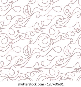 Seamless lines, vintage pattern, vector background