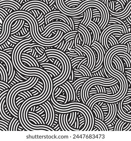 Seamless lining vintage pattern. black and white seamless pattern