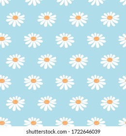 White Daisies Blue Background Images Stock Photos Vectors Shutterstock