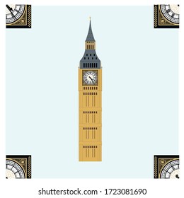 Seamless London cultural icon recognised all over the world. It is one of the most prominent symbols of the United Kingdom and parliamentary democracy. 