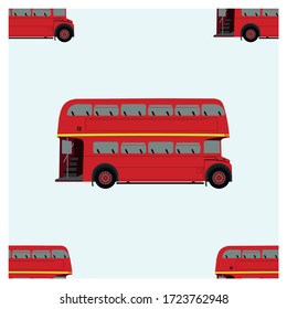 Nahtlose Londoner U-Bahn-Vektorgrafik 