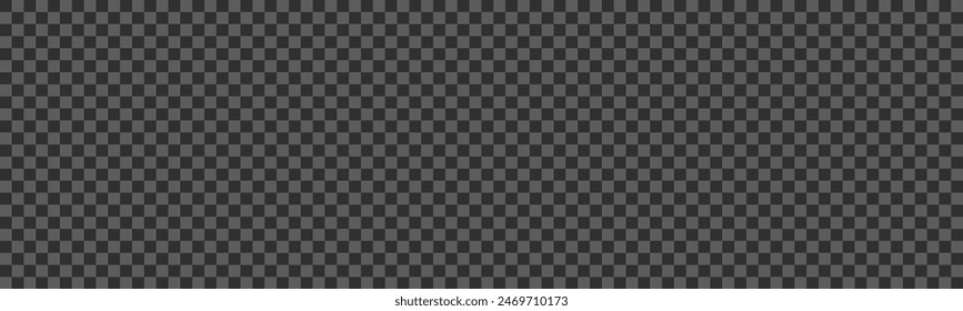 Seamless loopable abstract Transparent background. Transparent mesh. Checker chess board square grid vector illustrations, grid style transparent fake PNG background effect.