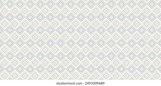 Seamless Loopable Geomatric Shape Latin America Pattern Background