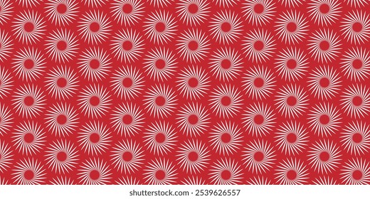 Fundo de padrão de espiral de ano novo feliz loopable contínuo - Vetor editável padrão de fundo