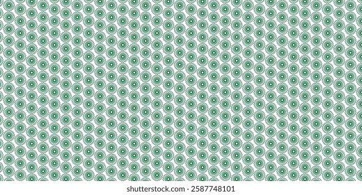 Seamless Loopable Ramadan Floral Pattern Background - Vector Illustration 