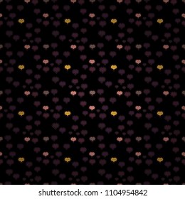 Seamless Love doodle romantic background raster with hearts. Drawing in sketch style on black, blue and neutral colors. Valentine':s day. Raster. Wrapping paper. Wedding and invatation card concept.