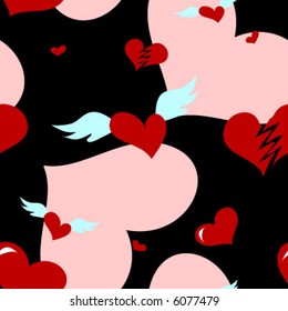 Seamless Love Heart Pattern