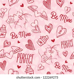 Seamless love pattern
