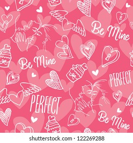 Seamless love pattern