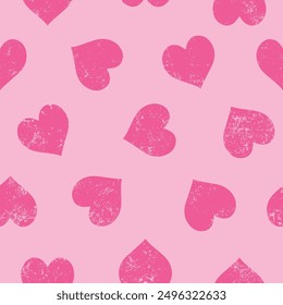 Seamless love pattern design vector. 