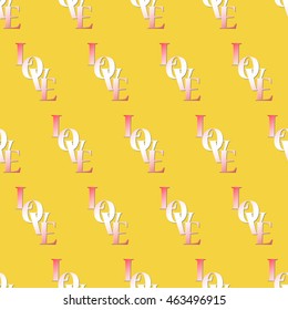 Seamless Love Pattern.cute pattern.