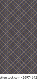 Patrón geométrico de lujo sin costuras en azul marino y oro: elegante diseño Abstractas inspirado en Art Deco con motivos repetitivos de rayas lineales y diamantes, sofisticado fondo simétrico para Fondo de pantalla,