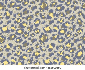 Seamless luxury  leopard pattern. Vector