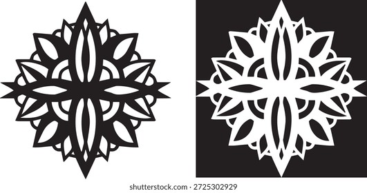Fundo de padrão ornamental de luxo contínuo