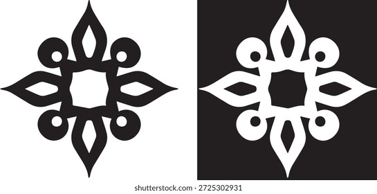 Fundo de padrão ornamental de luxo contínuo