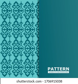 Seamless luxury pattern ornament vector illustration