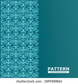Seamless luxury pattern ornament vector illustration