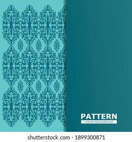 Seamless luxury pattern ornament vector illustration