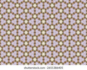 Seamless Luxury Textile Graphic Shape Design Fashion Art Perspective Endless Template Wallpaper Symmetric Tile Cloth Visual Background Fabric Geometric Texture Decoration Interior Digital Pattern.