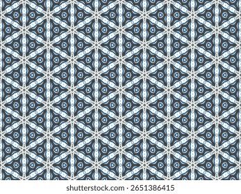 Seamless Luxury Textile Graphic Shape Design Fashion Art Perspective Endless Template Wallpaper Symmetric Tile Cloth Visual Background Fabric Geometric Texture Decoration Interior Digital Pattern.