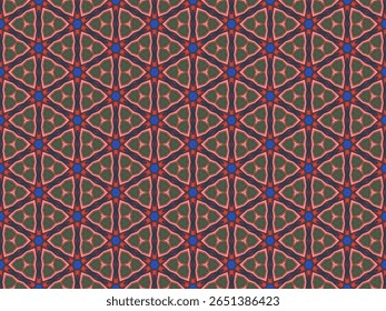 Seamless Luxury Textile Graphic Shape Design Fashion Art Perspective Endless Template Wallpaper Symmetric Tile Cloth Visual Background Fabric Geometric Texture Decoration Interior Digital Pattern.