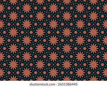 Seamless Luxury Textile Graphic Shape Design Fashion Art Perspective Endless Template Wallpaper Symmetric Tile Cloth Visual Background Fabric Geometric Texture Decoration Interior Digital Pattern.