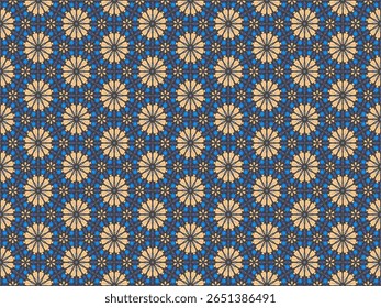 Seamless Luxury Textile Graphic Shape Design Fashion Art Perspective Endless Template Wallpaper Symmetric Tile Cloth Visual Background Fabric Geometric Texture Decoration Interior Digital Pattern.