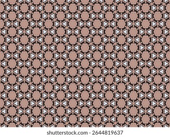 Seamless Luxury Visual Background Design Tile Geometric Shape Endless Perspective Wallpaper Textile Digital Template Interior Fashion Texture Art Symmetric Decoration Fabric Graphic Cloth Pattern.