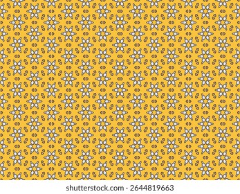 Seamless Luxury Visual Background Design Tile Geometric Shape Endless Perspective Wallpaper Textile Digital Template Interior Fashion Texture Art Symmetric Decoration Fabric Graphic Cloth Pattern.