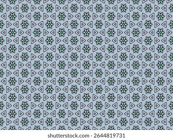 Seamless Luxury Visual Background Design Tile Geometric Shape Endless Perspective Wallpaper Textile Digital Template Interior Fashion Texture Art Symmetric Decoration Fabric Graphic Cloth Pattern.