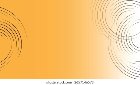 Seamless luxury yellow vector background with structured abstract geometry in modern line art style, perfect for premium packaging, mobile apps, fashion branding, and decorative print surfaces