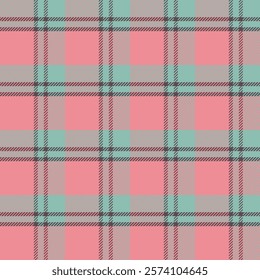 Seamless madras pattern. The checkered design involves overlapping lines and squares. Design for textile, fabric, curtain, wrapping.