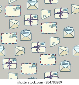 Seamless mail pattern