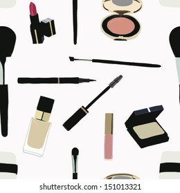 Seamless Makeup and cosmetics