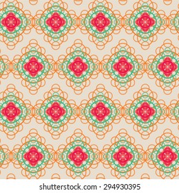 Seamless mandala ornate pattern