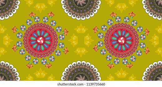 seamless mandala pattern