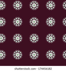 Seamless mandala pattern