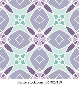Seamless mandala pattern. Islamic motifs. Kaleidoscope.