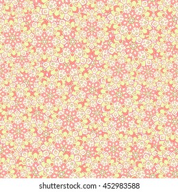 Seamless mandala pattern for printing on fabric or paper. Islam, Arabic, Indian, ottoman motifs. Laced decorative background with round floral and geometric ornament. Hand drawn. Boho festival style.